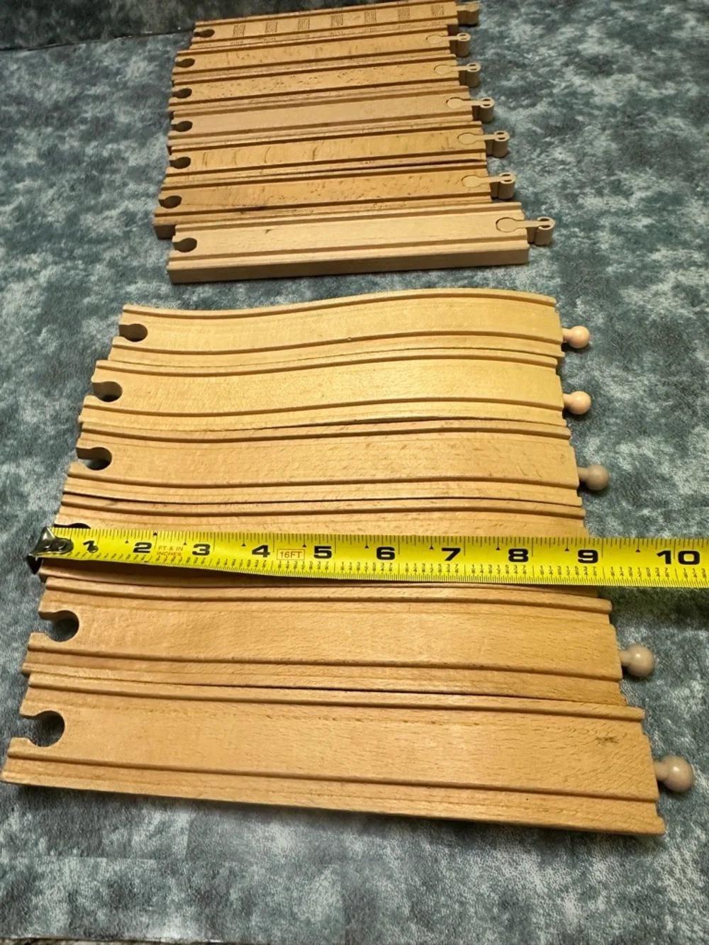 Thomas & Friends Wooden Track Tan/Brown Connector Pieces